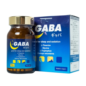 Gaba Jpanwell giảm các triệu chứng mất ngủ, giấc ngủ không sâu 60 viên